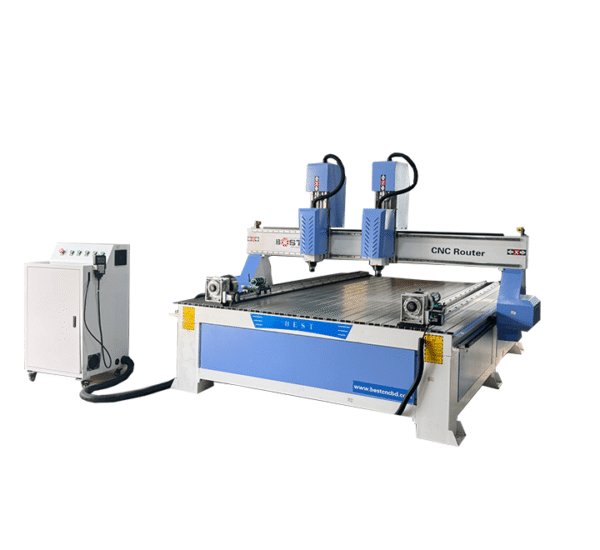 2025 Double Rotary Double Spindle CNC